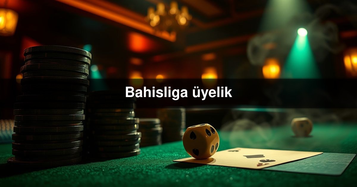 Bahisliga üyelik