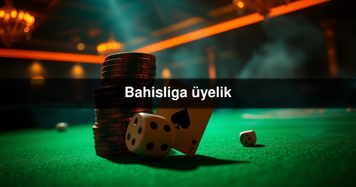Bahisliga üyelik